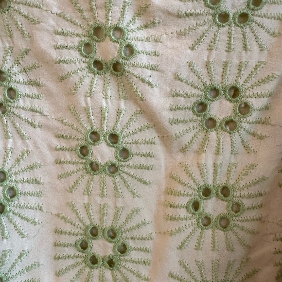 ZARA Puff Sleeve Embroidered Top 💚 - Picture 7 of 10